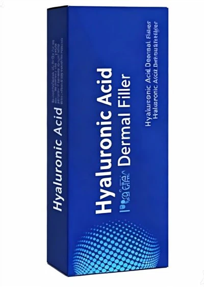 Hyaluronihappotäyteaine ruiskulla
